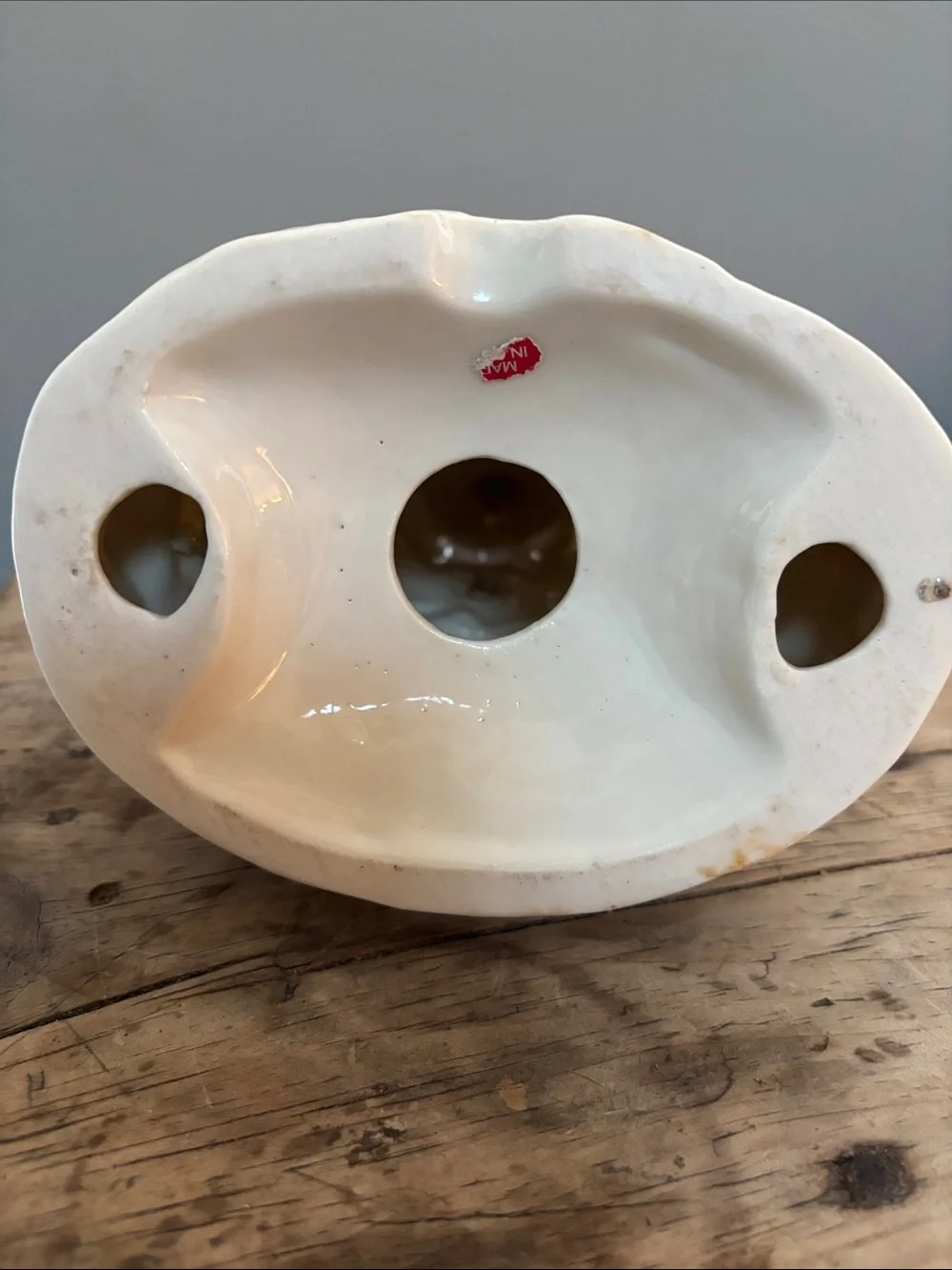 Vintage lighted ceramic